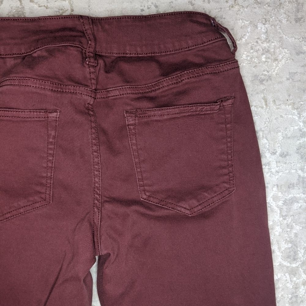 Maurice's rust-colored jegging size small regular